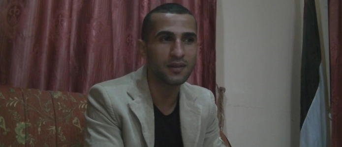 Mohammed Azzam, who was 16 when he was hit by a rocket from an Israeli drone